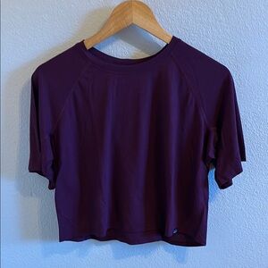 Patagonia cropped capilene tee